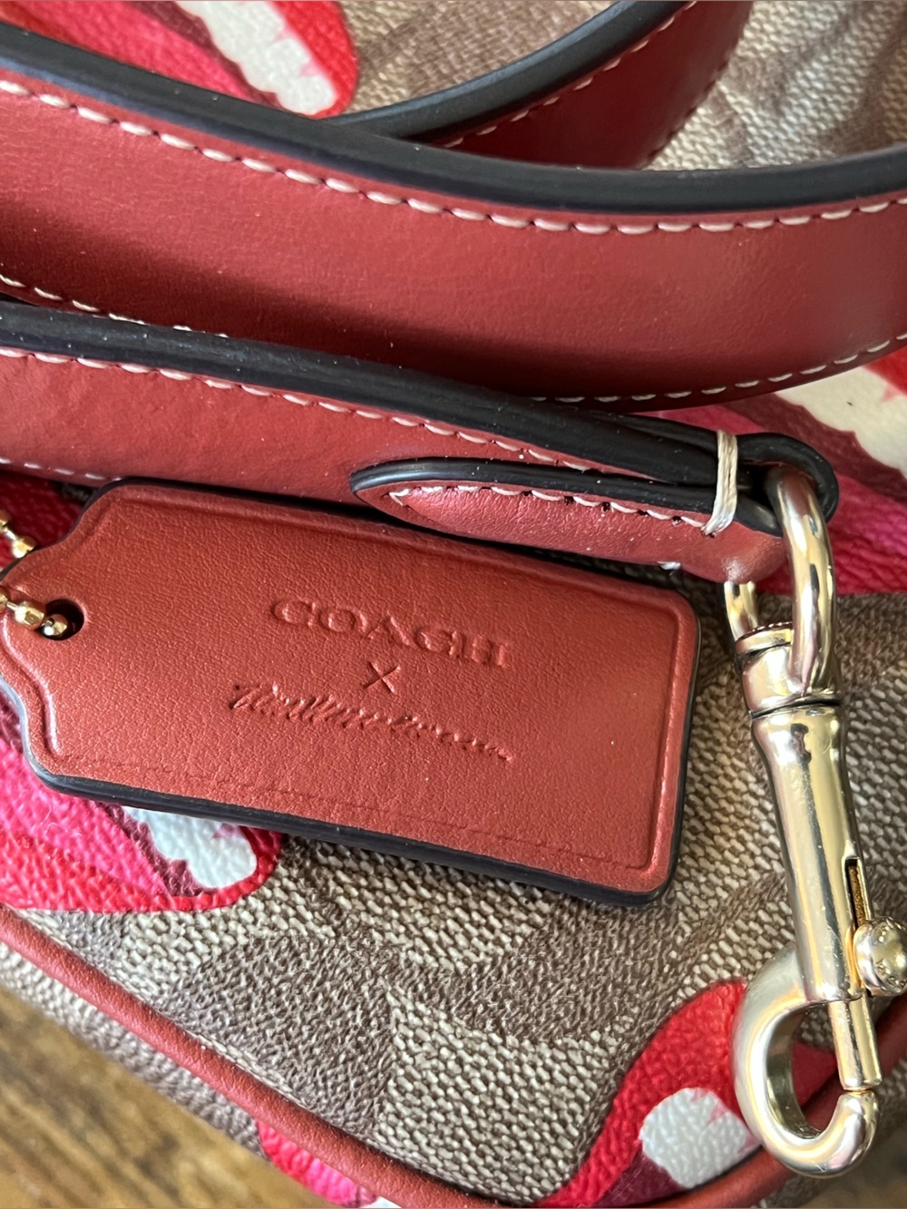 Limited editionCoach CQ034 x Tom Wesselmann Jamie CameraBag In Signature canvas - Picture 2 of 15